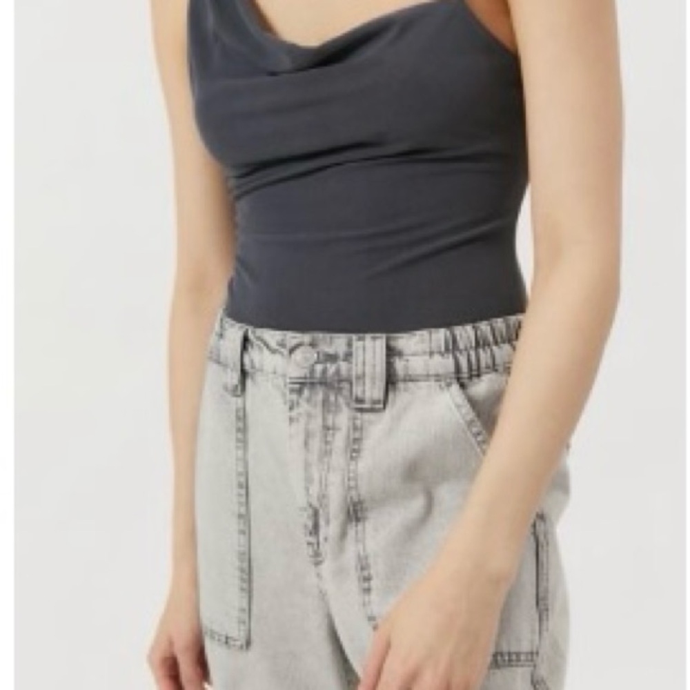 Urban Outfitters Out From Under Weekender Cowl Neck Bodysuit